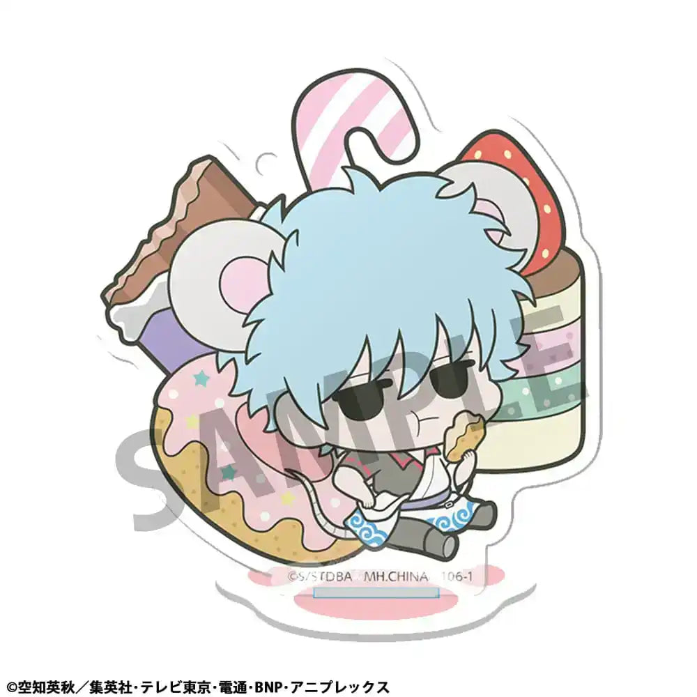 Gintama Acryl Figuren Prince Hata & Animal Paradise 6 cm Display (6) - Smalltinytoystore