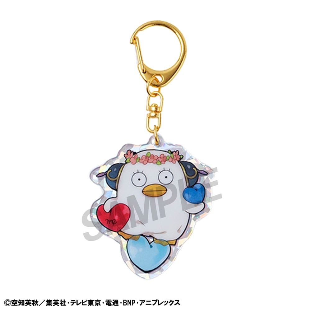 Gintama Acryl Mascot Schlüsselanhänger Elizabeth 12 zodiac signs spring & summer Sortiment (6) - Smalltinytoystore