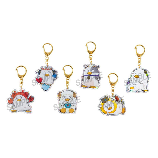 Gintama Acryl Mascot Schlüsselanhänger Elizabeth 12 zodiac signs spring & summer Sortiment (6) - Smalltinytoystore