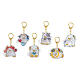 Gintama Acryl Mascot Schlüsselanhänger Elizabeth 12 zodiac signs spring & summer Sortiment (6) - Smalltinytoystore