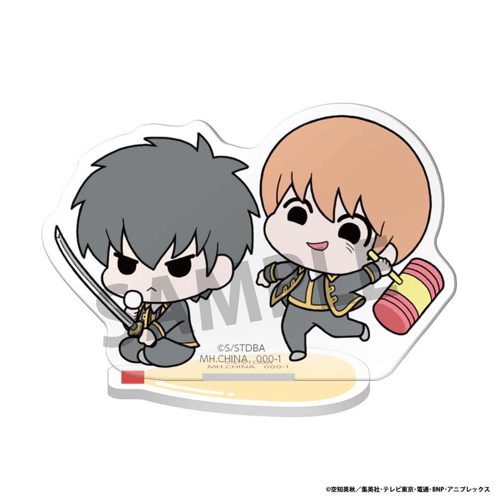 Gintama Buddycolle Acryl Figuren Gintama Vice Leader 24H 6 cm Sortiment (6) - Smalltinytoystore
