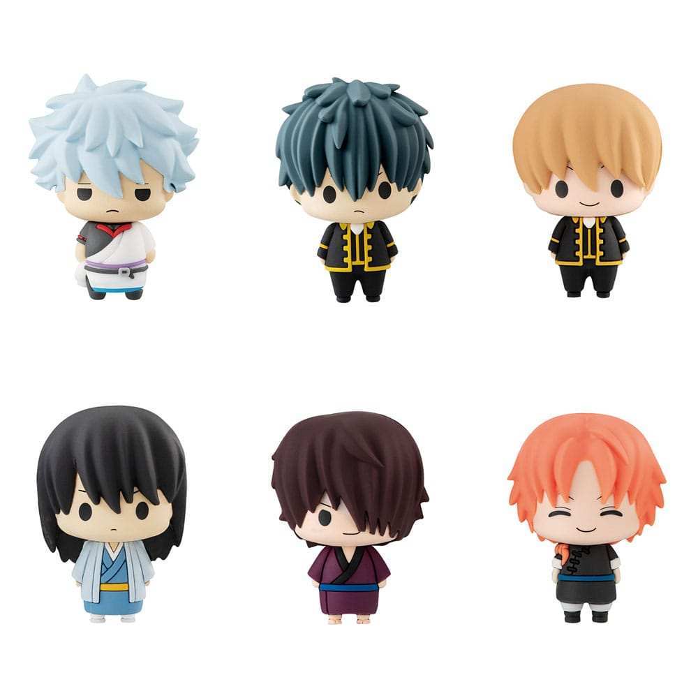 Gintama Chokorin Mascot Series Sammelfiguren 6 cm Sortiment (6) - Smalltinytoystore