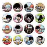 Gintama Metall Ansteck-Buttons Famous Scene Ver. 5 cm Sortiment (16) - Smalltinytoystore