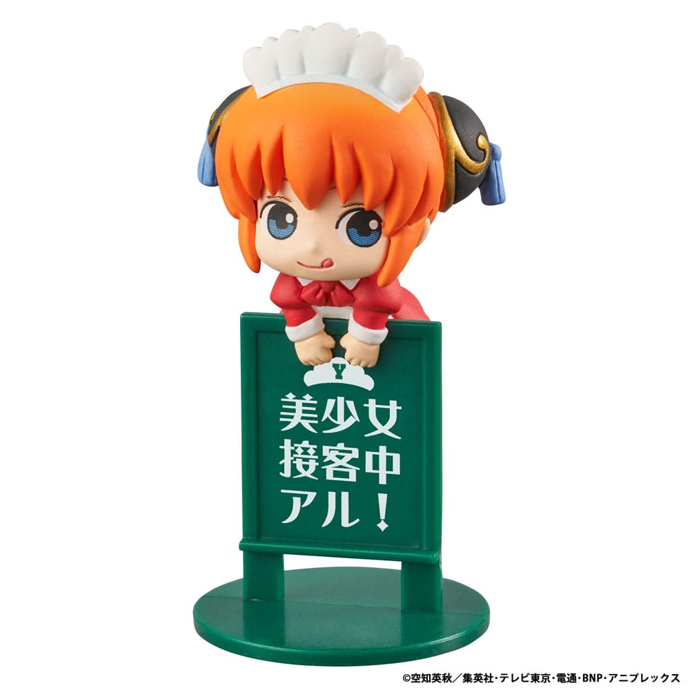 Gintama Ochatomo Series Sammelfiguren 5 cm Yorozuya Cafe Sortiment (8) - Smalltinytoystore