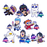 Gintama x Okawabukubu Rubber Mascot Buddycolle Gummi-Anhänger Gintama Oshanti 7 cm Sortiment (8) - Smalltinytoystore