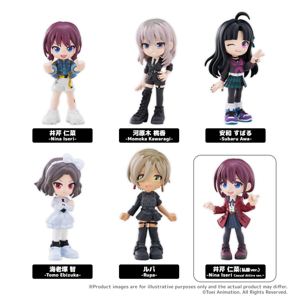 Girls Band Cry PalVerse PVC Figuren 9 cm Sortiment (6) - Smalltinytoystore
