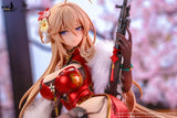 Girls' Frontline: Neural Cloud PVC Statue 1/7 DP28 Coiled Morning Glory Heavy Damage Ver. 14 cm - Smalltinytoystore