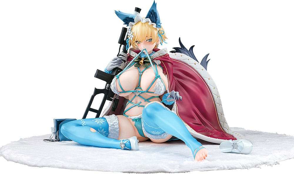 Girls' Frontline PVC Statue 1/6 VSK-94 Christmas Eve Detective Heavy Damage Ver. 16 cm - Smalltinytoystore