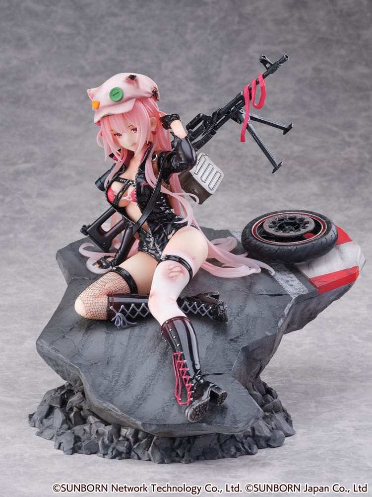 Girls' Frontline SHIBUYA SCRAMBLE FIGURE PVC Statue 1/7 UKM-2000 Gale Lightning -Wounded Ver.- 20 cm - Smalltinytoystore