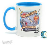 Glassstaff Geschenkbox Tasse & Würfel D20 Guess I'll Die