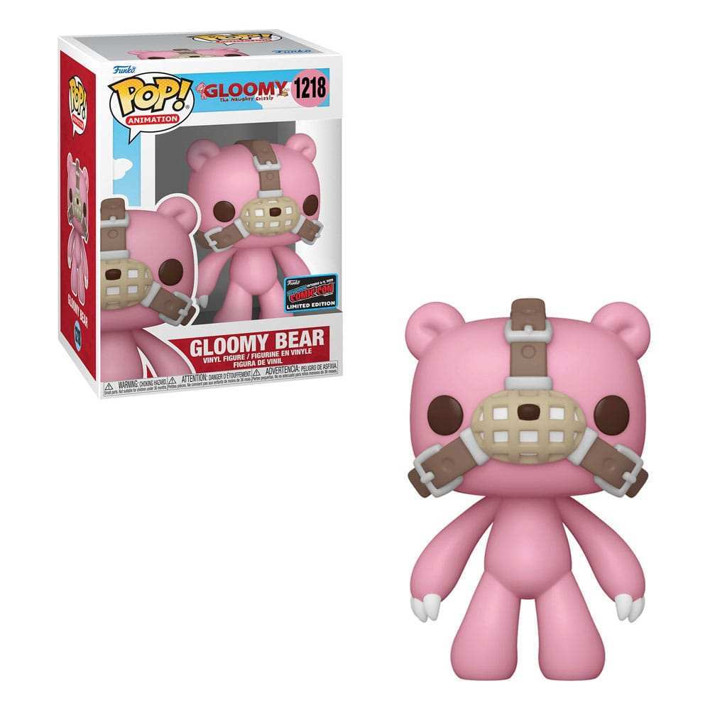Gloomy Bear POP! Animation Vinyl Figuren Gloomy The Naughty Grizzly 9 cm - Smalltinytoystore
