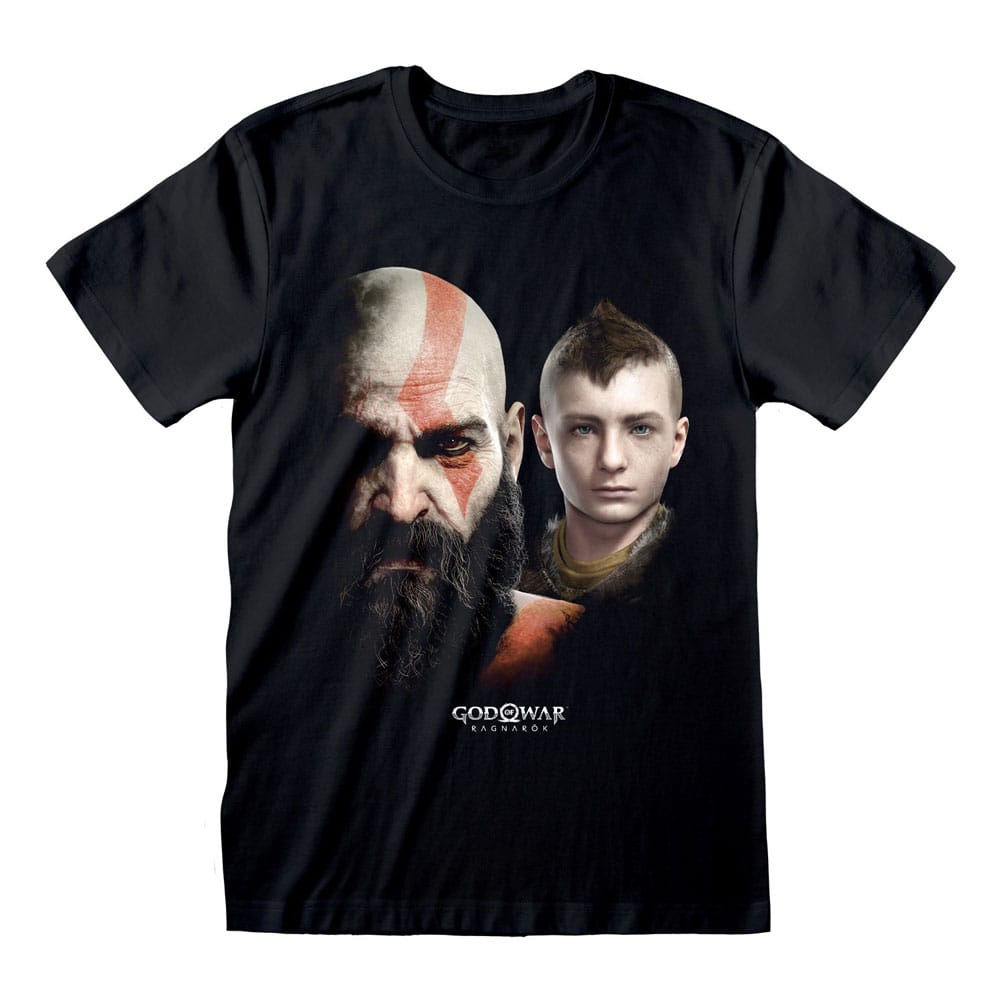God Of War Ragnarok T-Shirt Close Up Größe XL - Smalltinytoystore