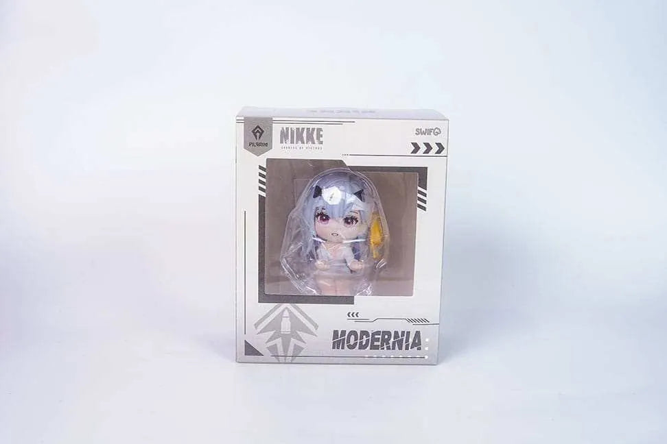 Goddess of Victory: Nikke Cup Noodle Holder PVC Statue Modernia 8 cm - Smalltinytoystore