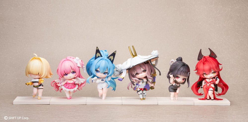 Goddess of Victory: Nikke SAC Series Mini-Figuren 6er-Pack Chibi Vol. 2 10 cm - Smalltinytoystore