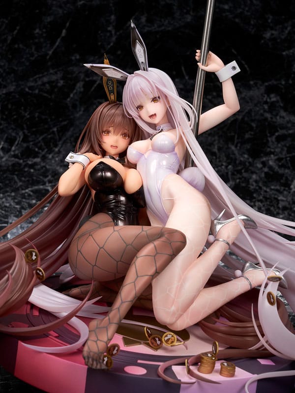 Goddess of Victory: Nikke Statue 1/7 Noir & Blanc Bunny X 777 Ver. 28 cm - Smalltinytoystore