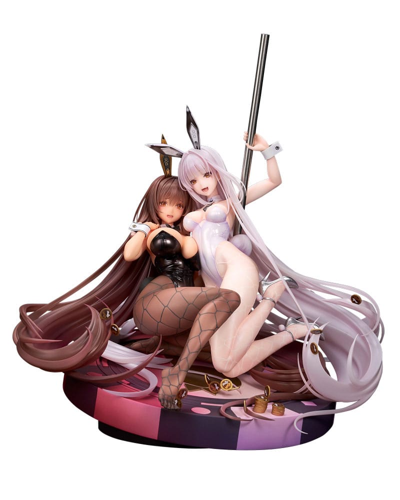 Goddess of Victory: Nikke Statue 1/7 Noir & Blanc Bunny X 777 Ver. 28 cm - Smalltinytoystore