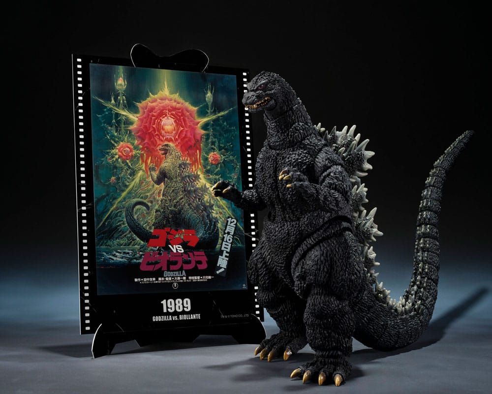 Godzilla (1989) S.H. Monster Arts Actionfigur Godzilla vs. Biollante Movie Graphic Plus 16 cm - Smalltinytoystore