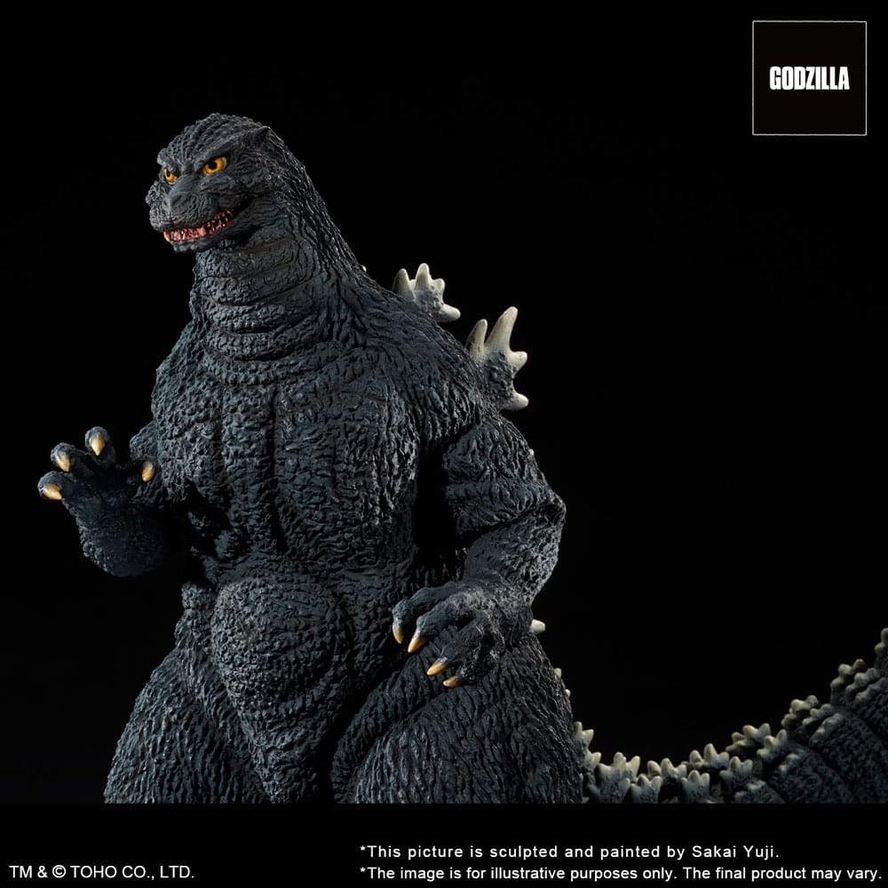 Godzilla 1993 TOHO Yuji Sakai Modeling Collection PVC Statue Godzilla Gallant Figure in the Suzuka Mountains 35 cm - Smalltinytoystore