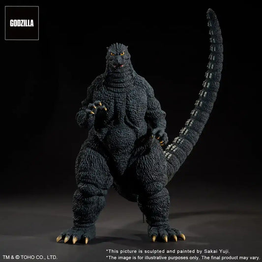 Godzilla 1993 TOHO Yuji Sakai Modeling Collection PVC Statue Godzilla Gallant Figure in the Suzuka Mountains 35 cm - Smalltinytoystore