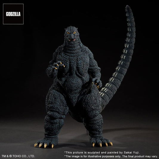 Godzilla 1993 TOHO Yuji Sakai Modeling Collection PVC Statue Godzilla Gallant Figure in the Suzuka Mountains 35 cm - Smalltinytoystore