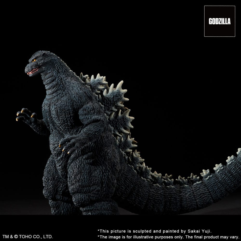 Godzilla 1993 TOHO Yuji Sakai Modeling Collection PVC Statue Godzilla Gallant Figure in the Suzuka Mountains 35 cm - Smalltinytoystore