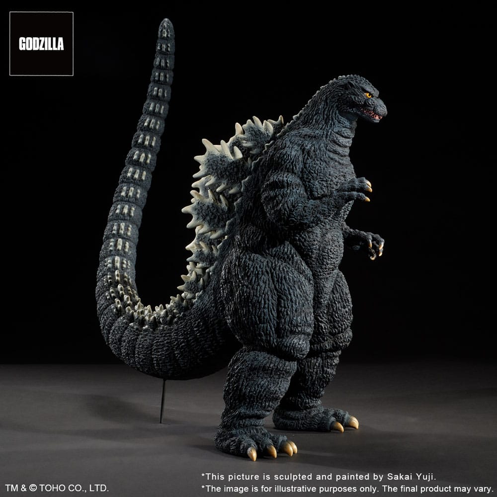 Godzilla 1993 TOHO Yuji Sakai Modeling Collection PVC Statue Godzilla Gallant Figure in the Suzuka Mountains 35 cm - Smalltinytoystore