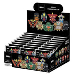Godzilla 3D PVC-Taschenanhänger Series 2 Display (24) - Smalltinytoystore