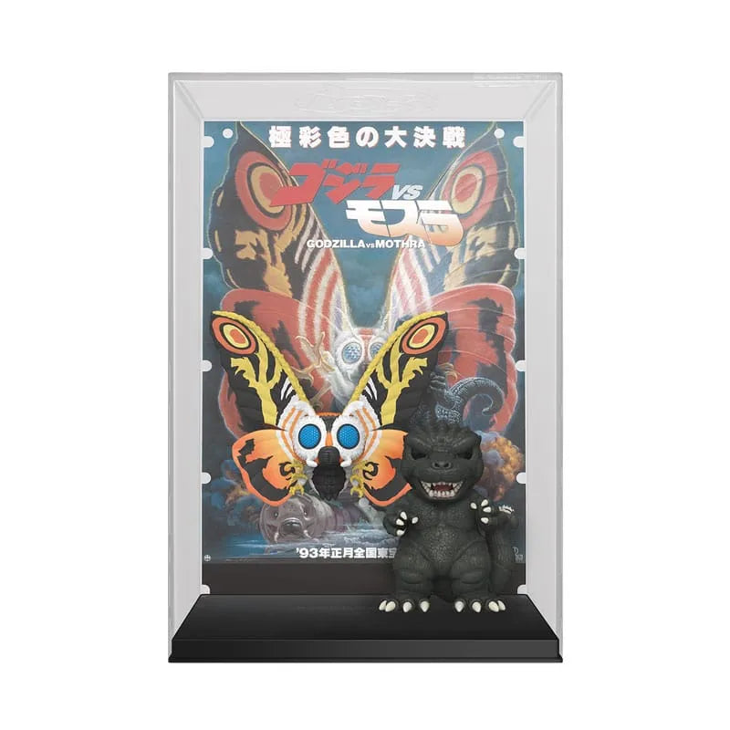 Godzilla 70th Anniversary POP! Movie Poster & Figur Godzilla vs Mothra 9 cm - Smalltinytoystore