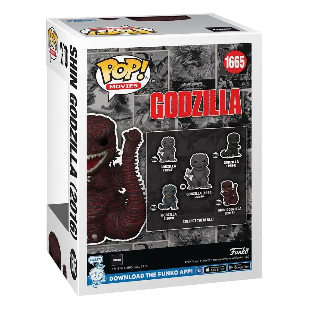 Godzilla 70th Anniversary POP! Movies Vinyl Figur Godzilla 2016 9 cm - Smalltinytoystore