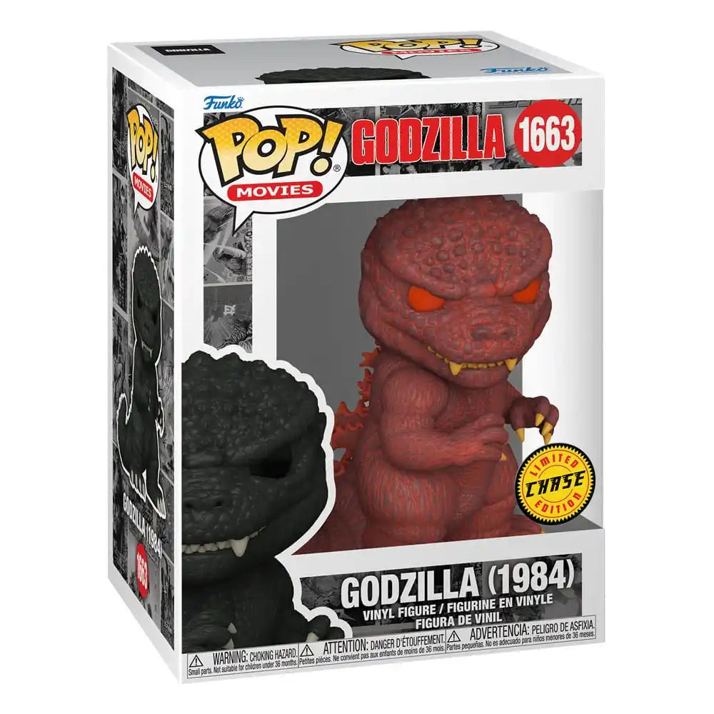Godzilla 70th Anniversary POP! Movies Vinyl Figuren Godzilla 1984 w/CH 9 cm Sortiment (6) - Smalltinytoystore