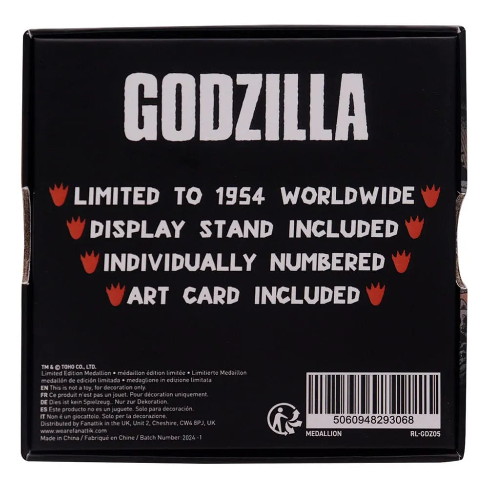 Godzilla Medaille 70th Anniversary Limited Edition - Smalltinytoystore