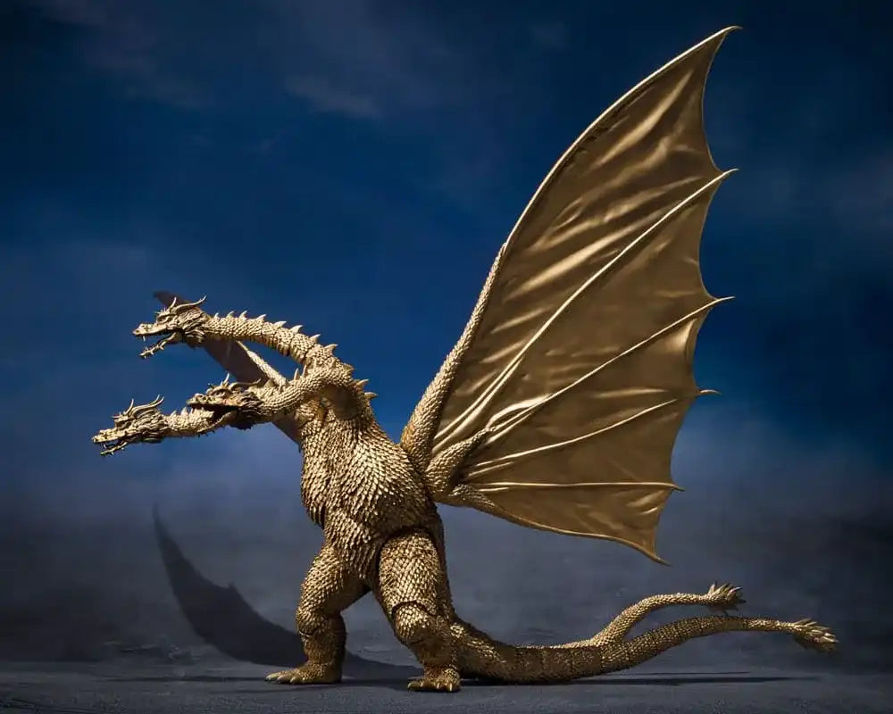 Godzilla S.H. Monster Arts Actionfigur King Ghidora (1972) 25 cm - Smalltinytoystore