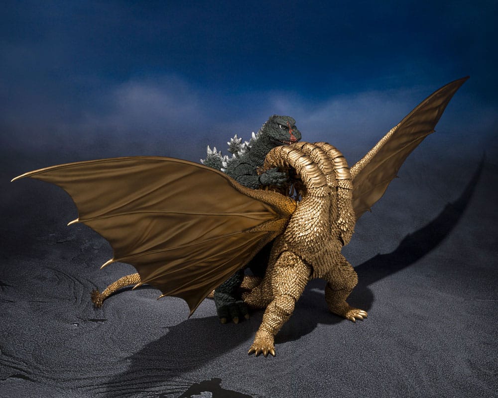 Godzilla S.H. Monster Arts Actionfigur King Ghidora (1972) 25 cm - Smalltinytoystore