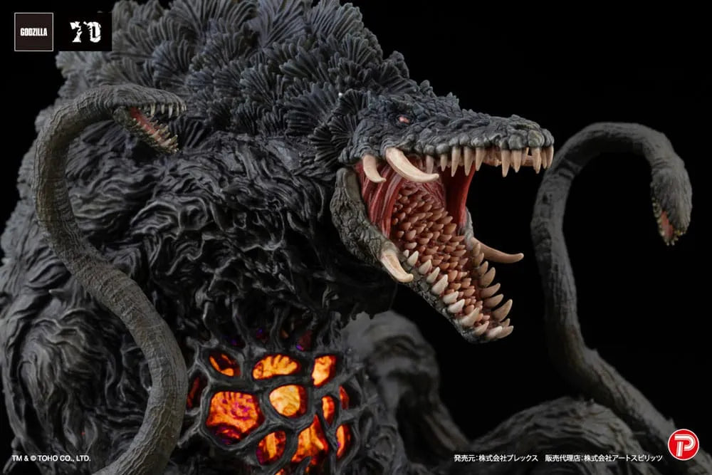 Godzilla vs. Biollante Hiper Modering EX Gekizou Series PVC Statue Biollante Black light Ver. 13 cm - Smalltinytoystore