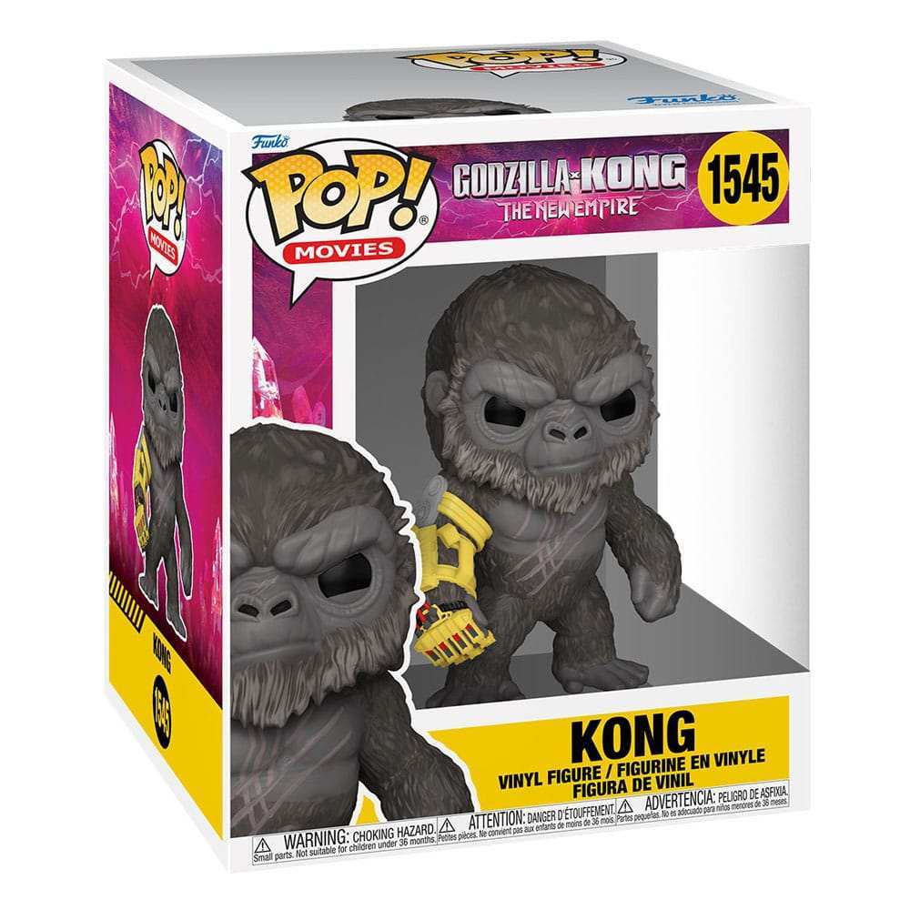 Godzilla vs Kong 2 Oversized POP! Vinyl Figur Kong 15 cm - Smalltinytoystore
