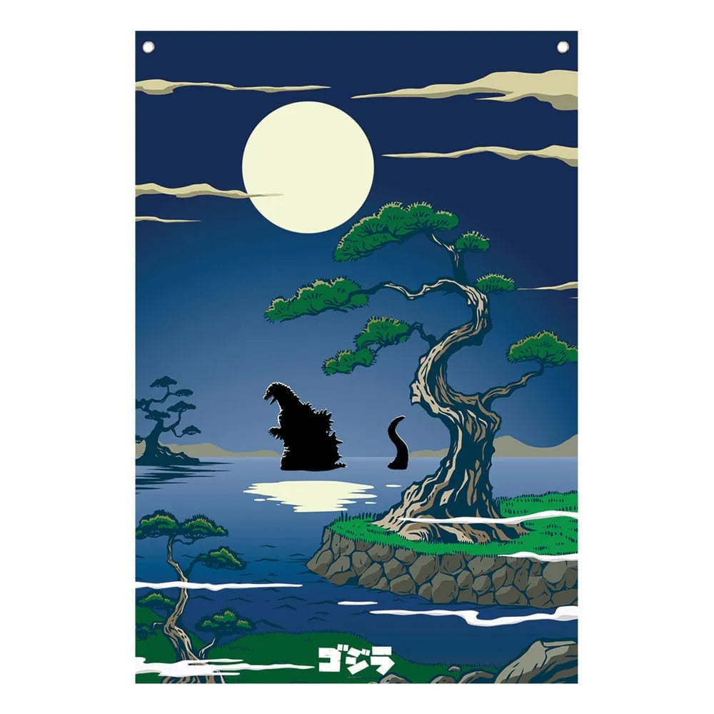 Godzilla Wandbehang 125 x 85 cm - Smalltinytoystore