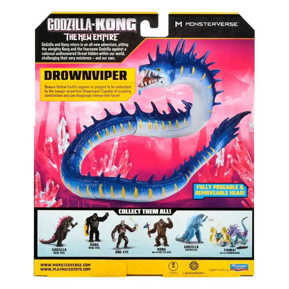 Godzilla x Kong: The New Empire Actionfigur Drownviper 15 cm - Smalltinytoystore