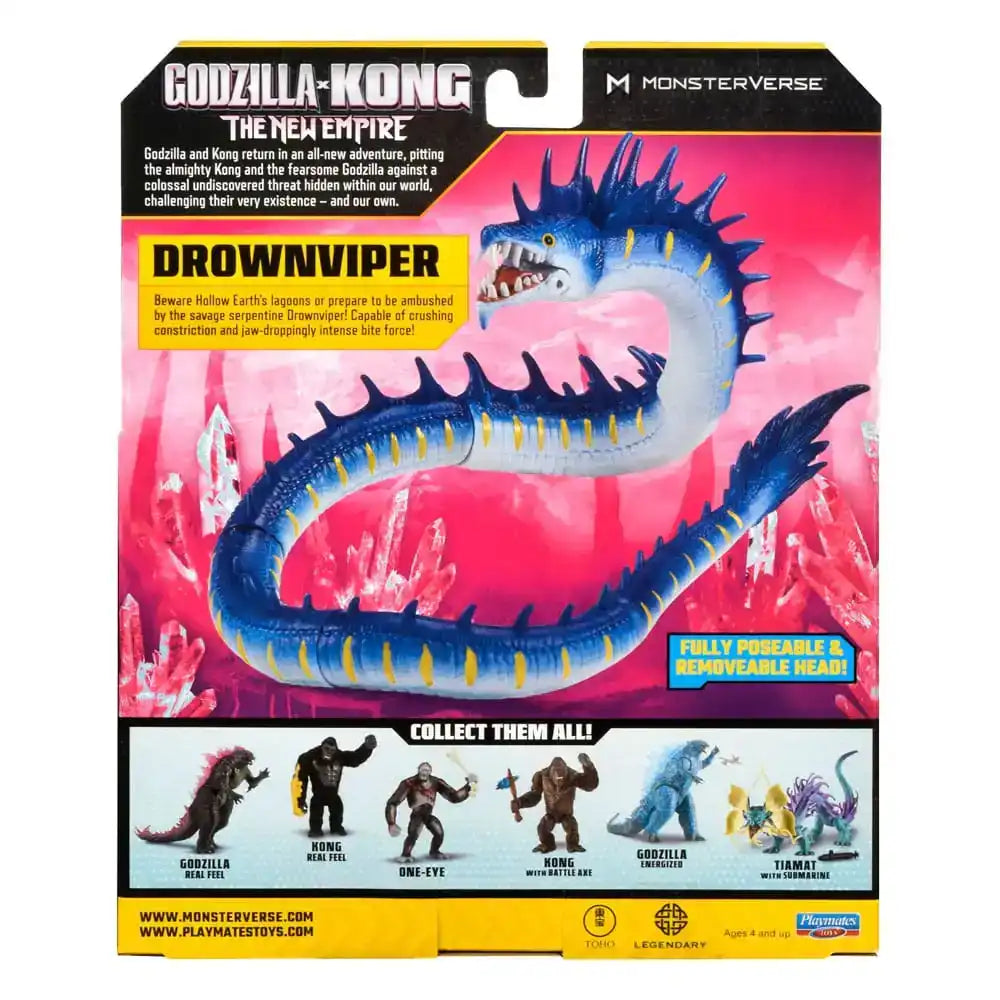 Godzilla x Kong: The New Empire Actionfigur Drownviper 15 cm - Smalltinytoystore