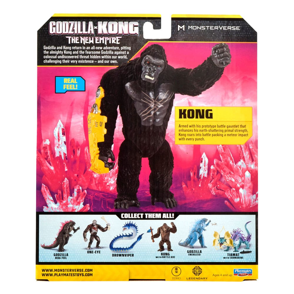 Godzilla x Kong: The New Empire Actionfigur Kong Real Feel 15 cm - Smalltinytoystore
