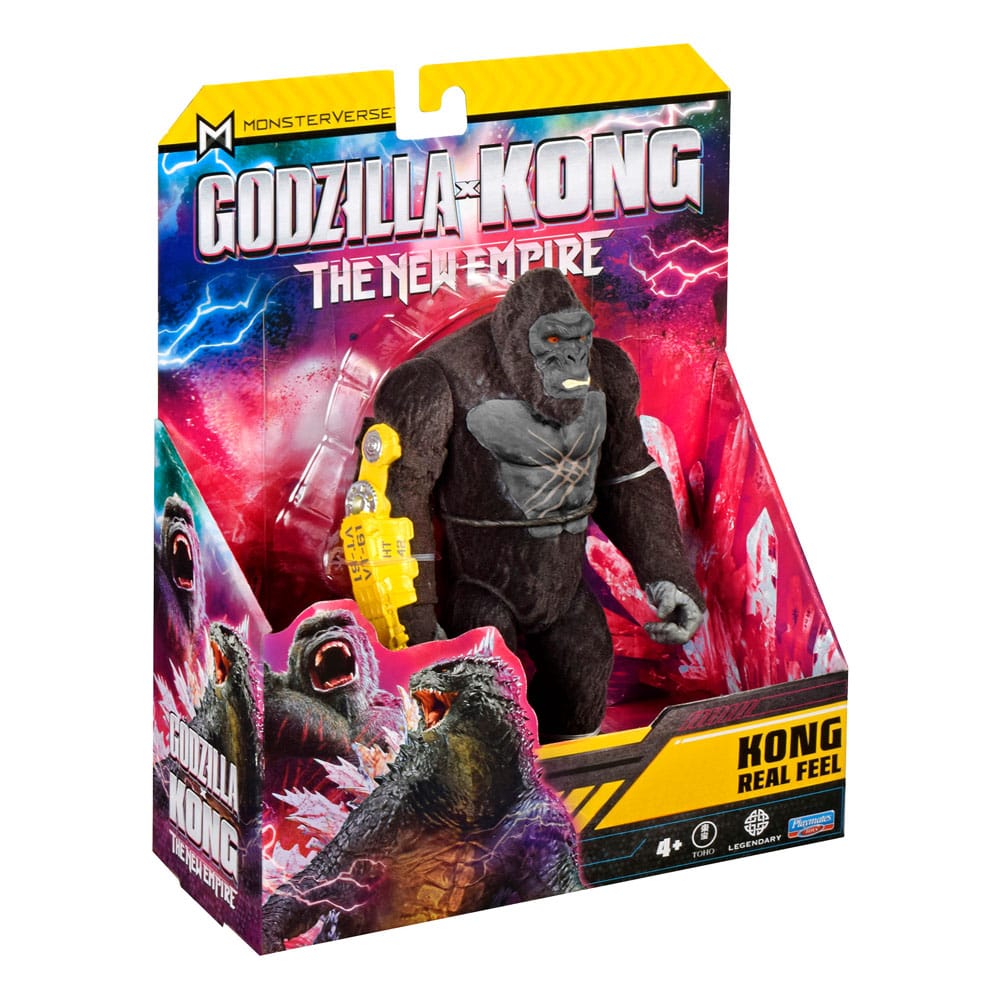 Godzilla x Kong: The New Empire Actionfigur Kong Real Feel 15 cm - Smalltinytoystore