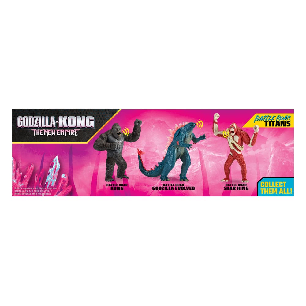Godzilla x Kong: The New Empire Actionfigur mit Sound Battle Roar Godzilla 18 cm - Smalltinytoystore