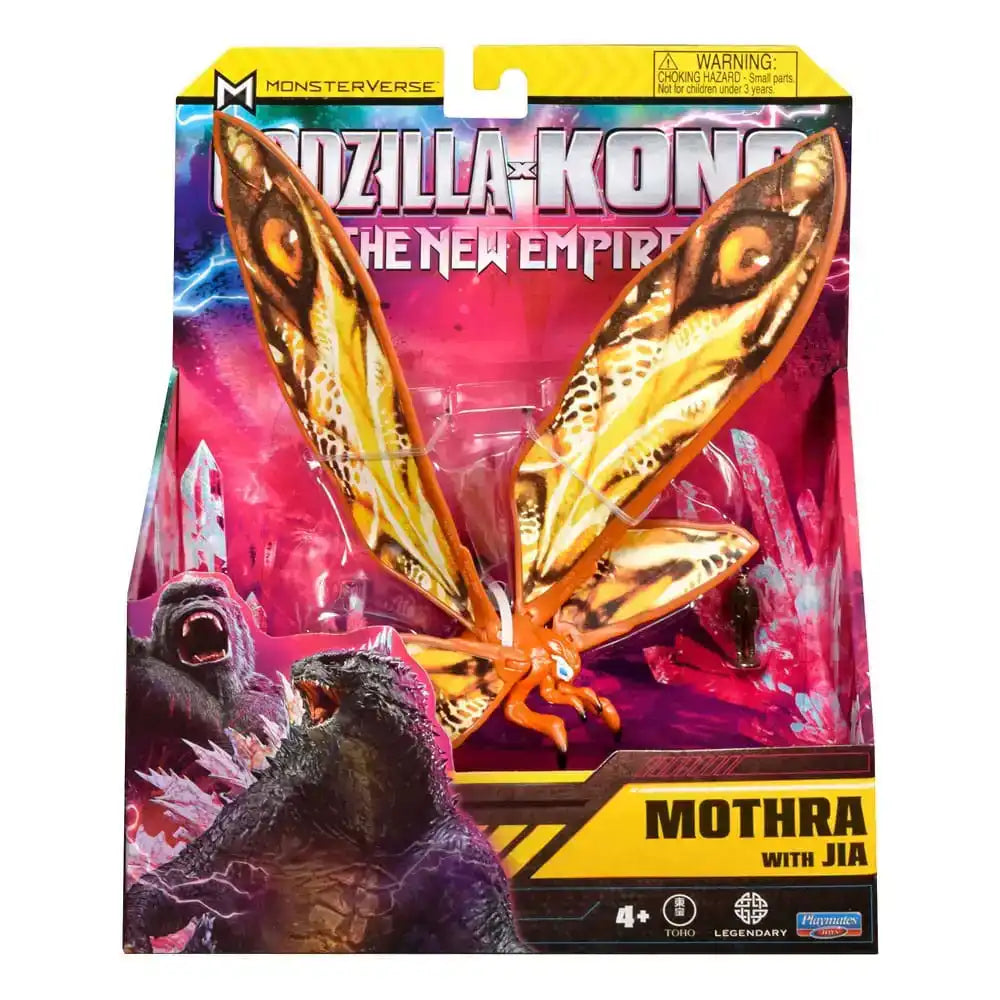Godzilla x Kong: The New Empire Actionfigur Mothra with Jiva 15 cm - Smalltinytoystore