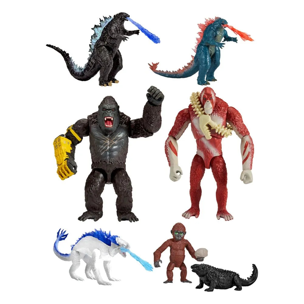 Godzilla x Kong The new Empire Actionfiguren Basic Figures 15 cm Sortiment (8) - Smalltinytoystore