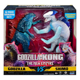 Godzilla x Kong: The New Empire Diorama 2er Pack Godzilla vs Shimo 15 cm - Smalltinytoystore