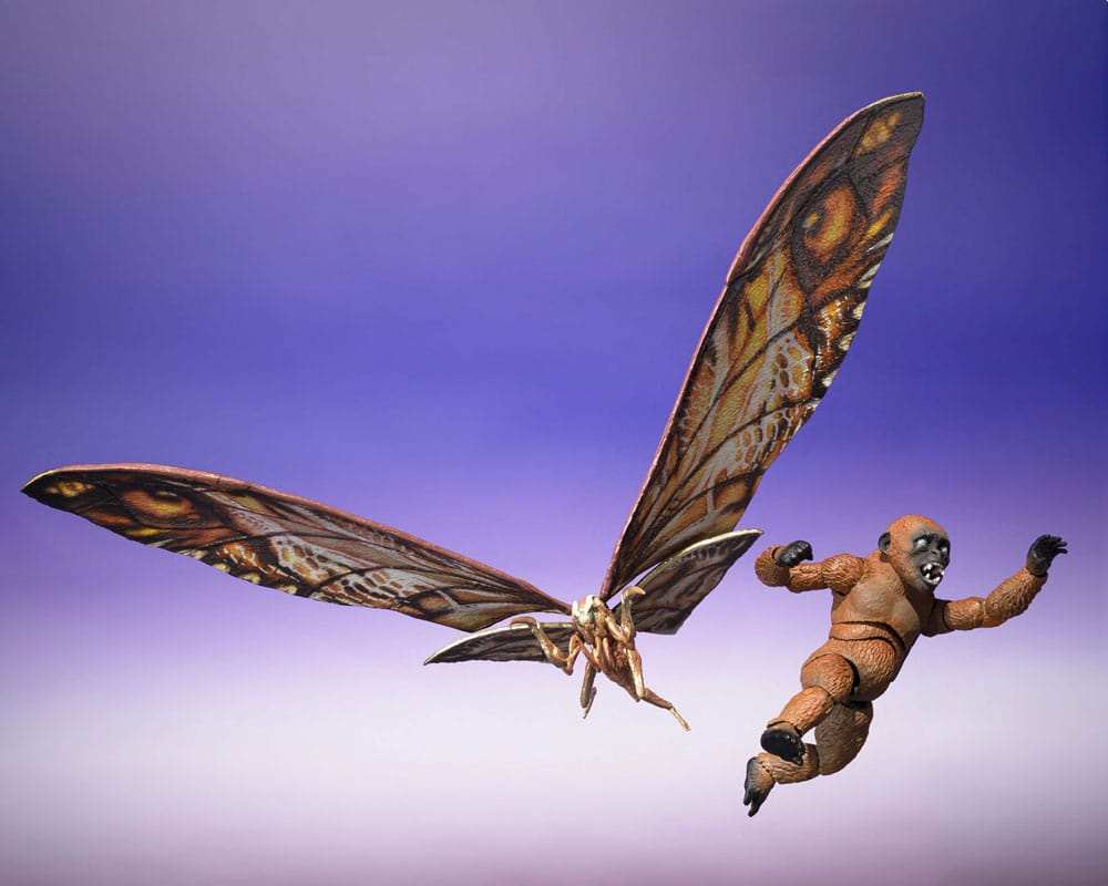 Godzilla x Kong: The New Empire S.H. Monster Arts Actionfiguren 2er-Pack Suko & Mothra - Smalltinytoystore