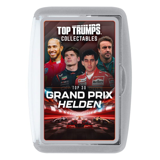 Grand Prix Helden Kartenspiel Top Trumps Collectables *Deutsche Version* - Smalltinytoystore