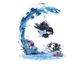 Grandmaster of Demonic Cultivation Acryl Diorama Wei Wuxian & Lan Wangji Zhao Xi Chi Ver. 18 cm - Smalltinytoystore