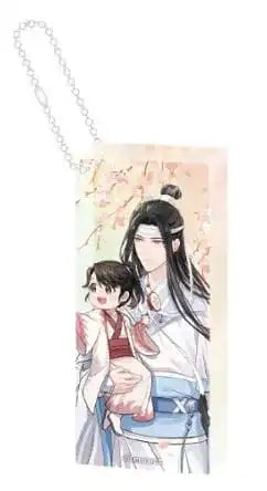 Grandmaster of Demonic Cultivation Acryl Domino Schlüsselanhänger Lan Wangji Wu Wang Ver. 6 cm - Smalltinytoystore
