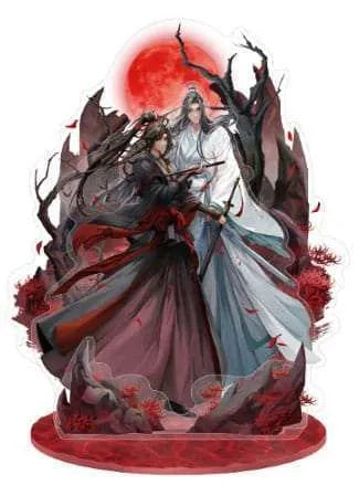 Grandmaster of Demonic Cultivation Acryl Stand Wei Wuxian & Lan Wangji 5th Anniversary Ver. 20 cm - Smalltinytoystore
