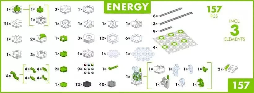 GraviTrax Bauset Action-Set Energy *Multilingual* - Smalltinytoystore